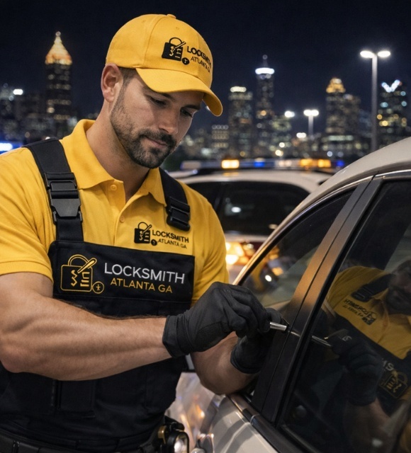 Licensed and insured auto locksmith in Atlanta GA