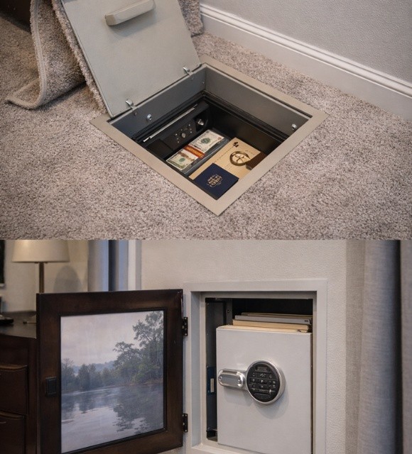 Floor and wall safes installed in Atlanta GA