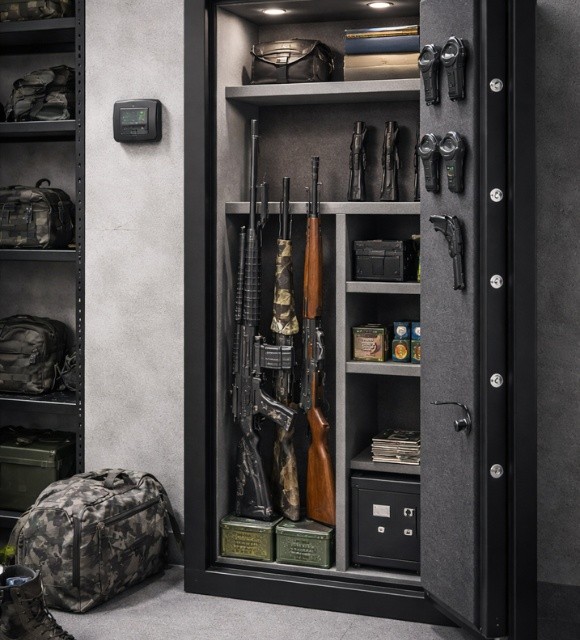 Gun and rifle safes in Atlanta GA for firearm security