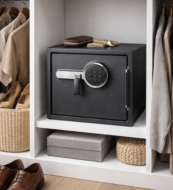 Home safes installed by safe services Atlanta GA