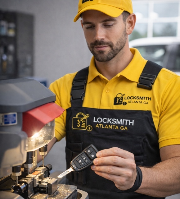 Transponder key replacement and smart key locksmith in Atlanta GA